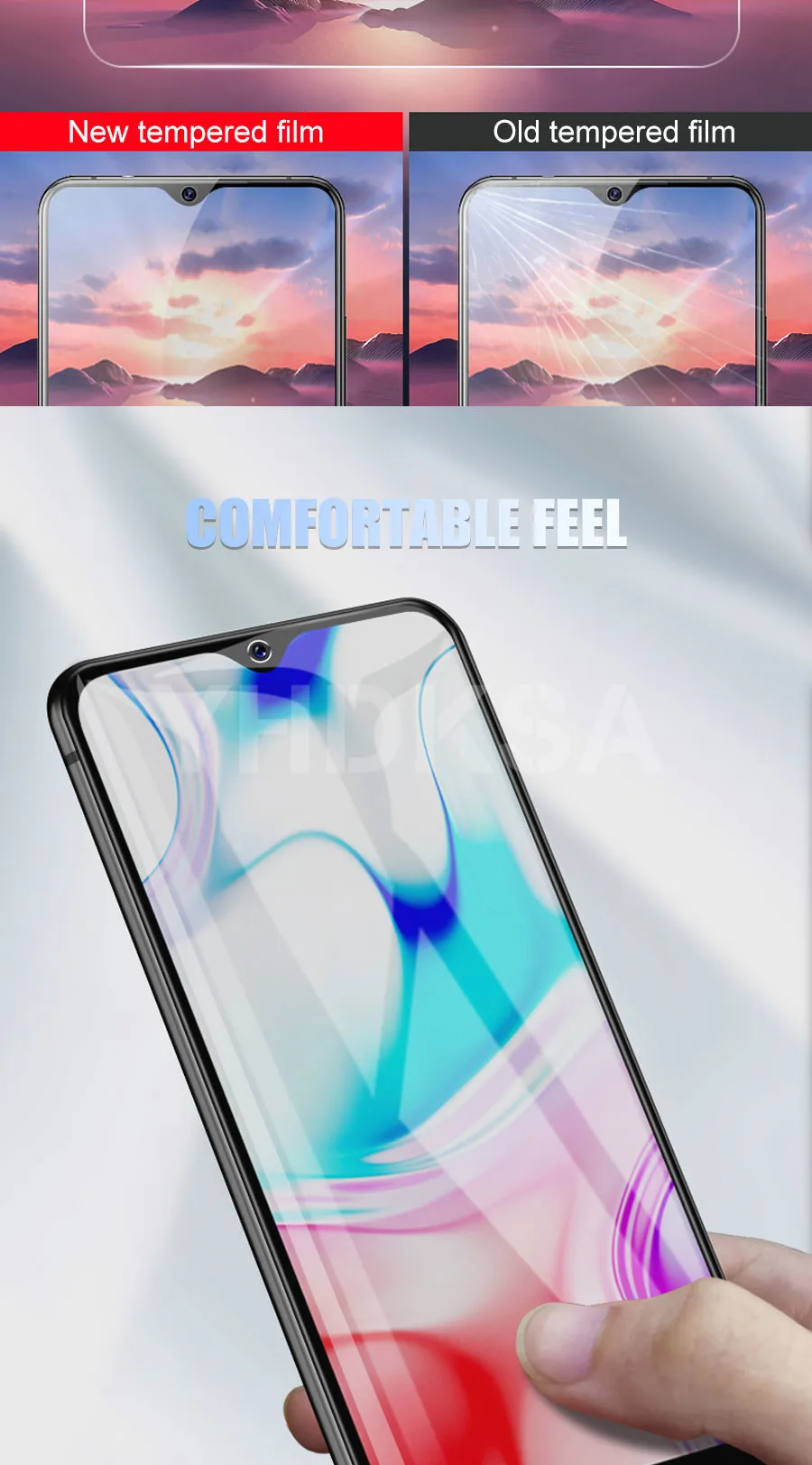 9H Защитное стекло для Xiaomi Redmi 8 8A 7 7A 6 Pro 6A Go K20 Redmi Note 8 7 6 Pro закаленное защитное стекло