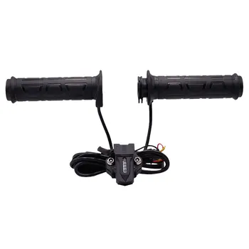 

Universal 22mm Motorbike Handle Warmers Temperature Control Heating Handlebar Motorcycle Electric Handle Heated Grips Parts