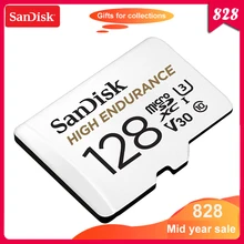 SanDisk MicroSD карта высокая выносливость карта памяти C10 V30 U3 4K 32GB 64GB 128GB 256GB TF карты для Dash Cam домашнего видео мониторинга