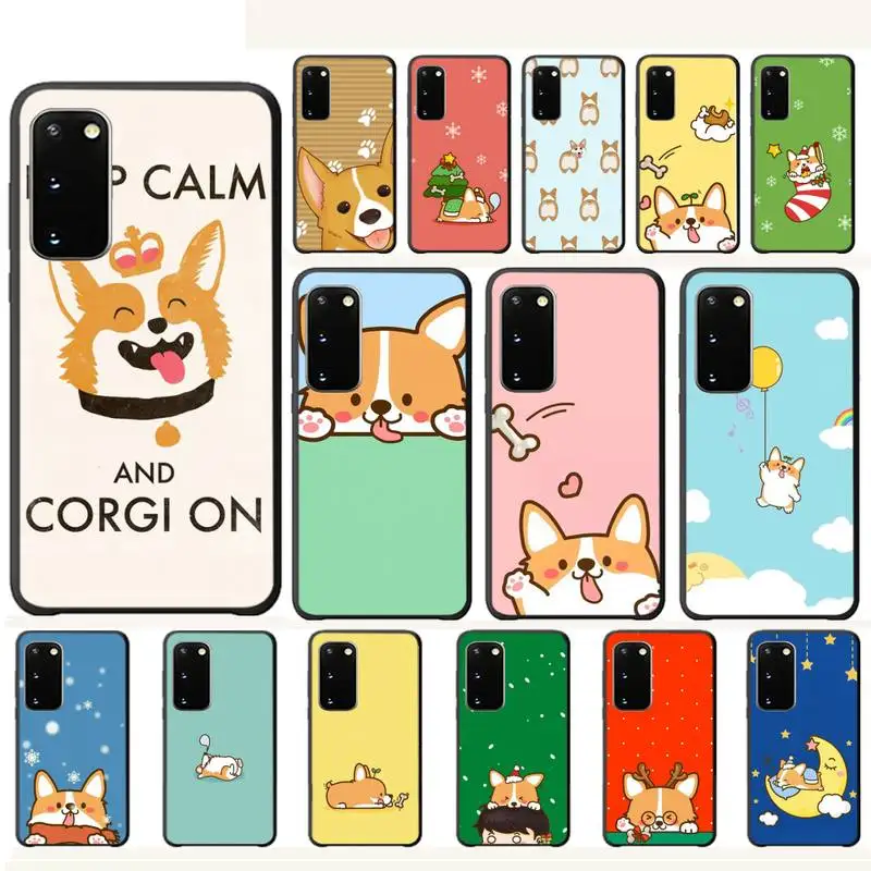 Роскошный чехол для телефона Babaite Cute Corgi dog Samsung galaxy S9 S10 S20 Plus Note8 Note9 Note10 A80 чехлы etui |
