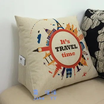 

Nordic Vintage Cushion Living Room Decorative Large Sponge Soft Tatami Thick Cushion Cojin Silla Home Textile Cushion DB60KD