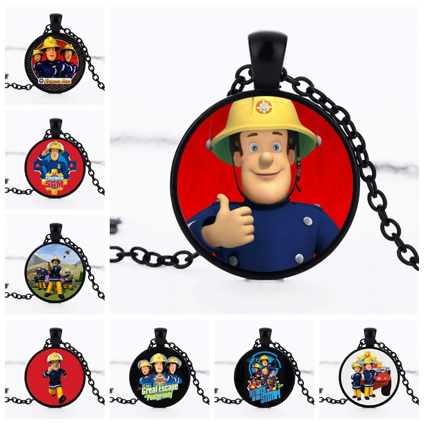 Anime Movie Fireman Sam Action Figure Toys Firefighters Steele Penny