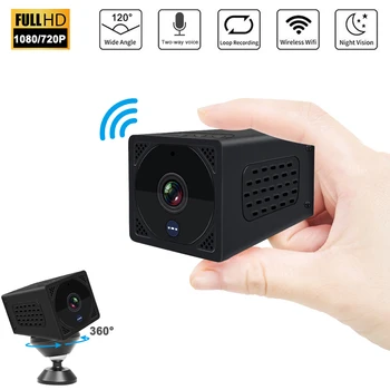 

Mini WIFI Wireless Camera Small 1080P/720P Full HD Remote Monitor Talking Camcorder Night Vision Cam Motion Detection