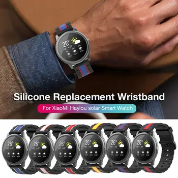 

Replacement Watch Band Soft Premium Wrist Strap Adjustable Breathable Replacement Wristband for Xiaomi Haylou LS05 Smart Watch