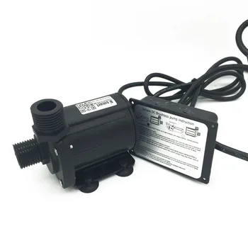 

12V Water Power Booster Circulating DC Pump 630-1200L/H 7-17M 24V Brushless Mini Submersible SR-1000B-T