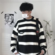 ^^Best Offers Winter Sweater Men's Warm Fashion Contrast Color Casual Knit Pullover Men Streetwear Knitting Sweaters Male Sweter Clothes S-2XL ^^Best Offers Winter Sweater Men's Warm Fashion Contrast Color Casual Knit Pullover Men Streetwear Knitting Sweaters Male Sweter Clothes S-2XL