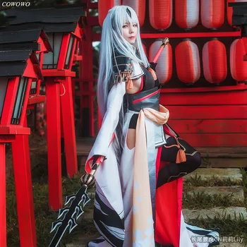 

Anime! Fate/Grand Order Nagao Kagetora Battle Suit Uniform Cosplay Costume Halloween Outfit Full Set For Women NEW Free Shipping