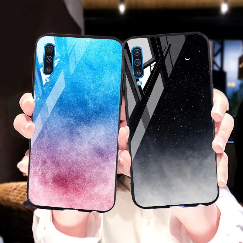 Чехол с милым котом для Samsung Galaxy A7 2018 чехол TPU A50 A70 A30 A20 M30 M10 M20 A8 A6 J6 J4 Plus Note 8 9 J7 J2
