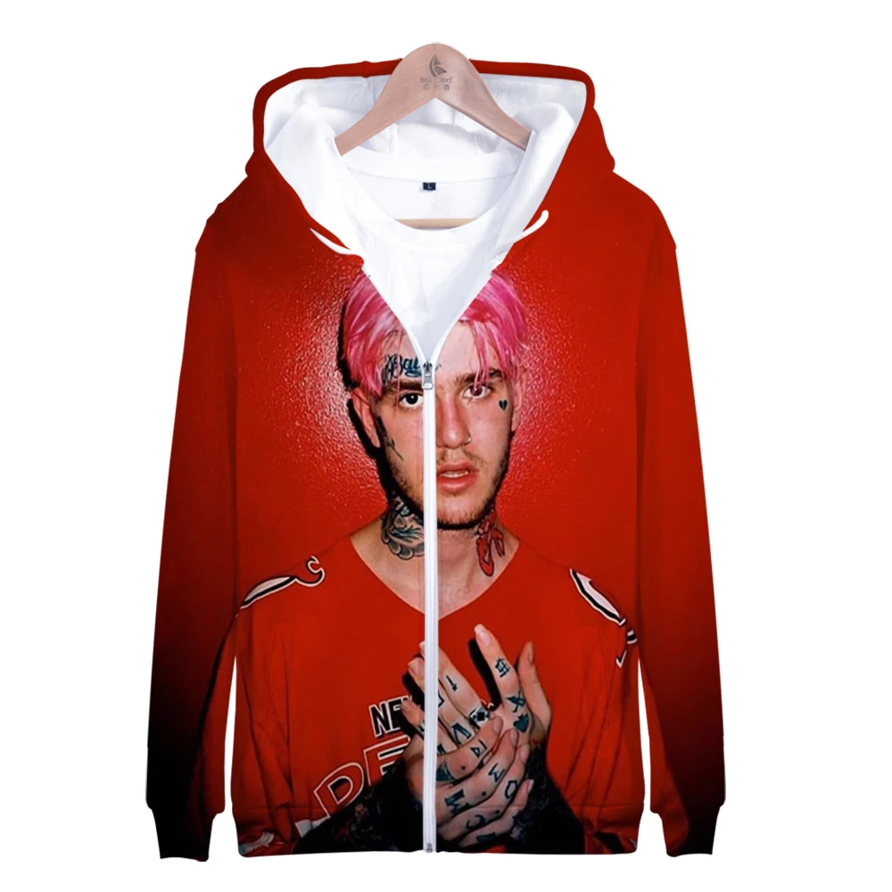 Хип-хоп певица lil peep модная Толстовка для женщин и девочек детская толстовка куртка с капюшоном пальто на молнии Одежда
