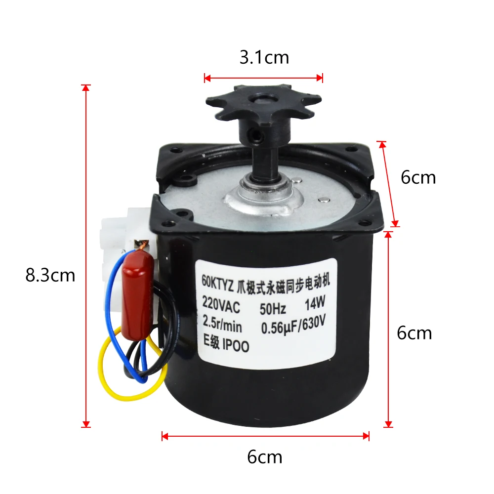 Chicken Egg Incubator Used Egg Turner Motor Incubator Spare Parts For 60KTYZ s Hot !!