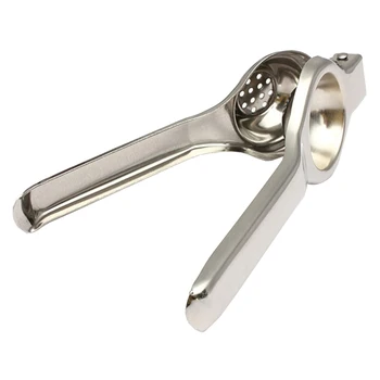 

Stainless Steel Kitchen Bar Lemon Squeezer Citrus Juicer Manual Hand Press