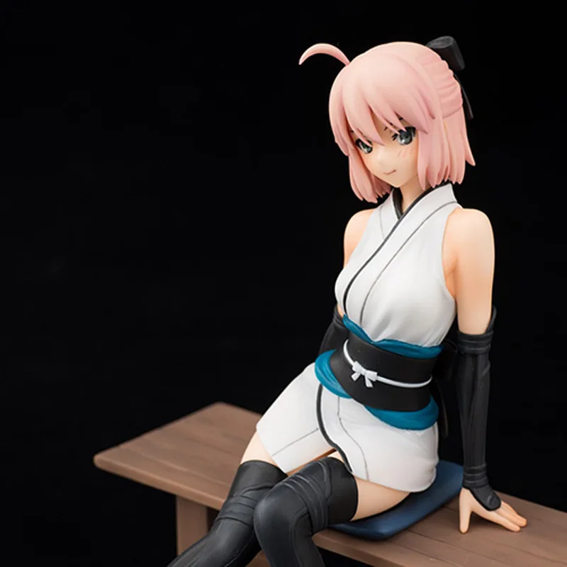 GK ручная работа смола белый плесень wf2017 зима Okita дирижер Сакура сабля fate белый плесень сейчас