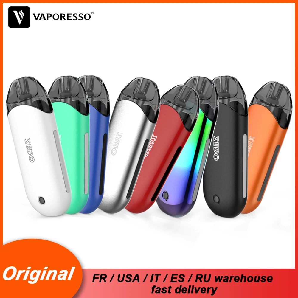 

Original Vaporesso Renova Zero Kit with 650mAh built in battery 2ml refillable & zero pod easy press to fill system VAPE E-cig