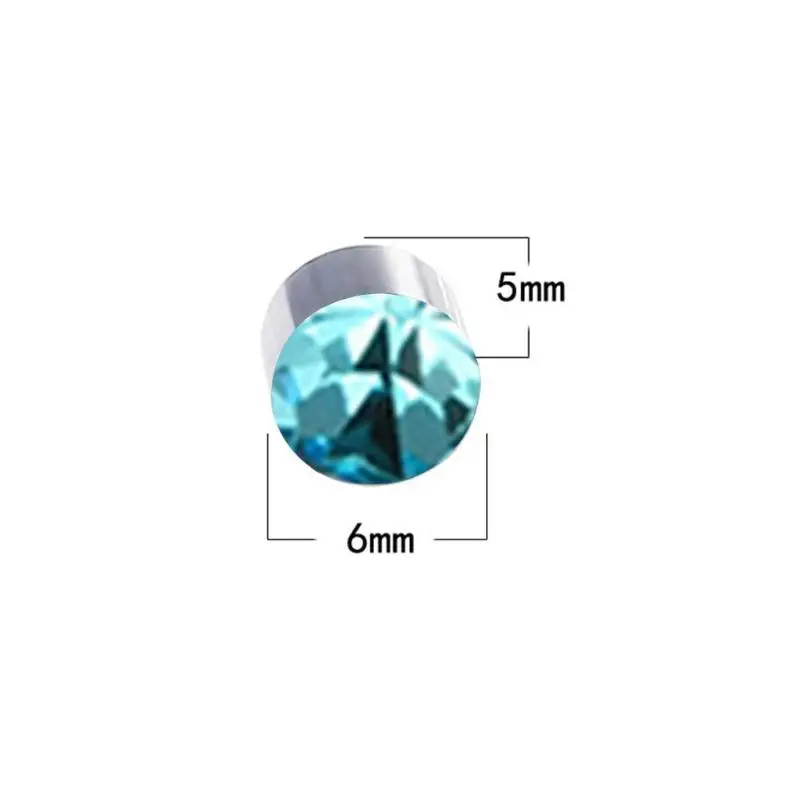 1 Pair Magnetic Slimming Earrings Lose Weight Body Relaxation Massage Slim Ear Studs Patch Health Jewelry