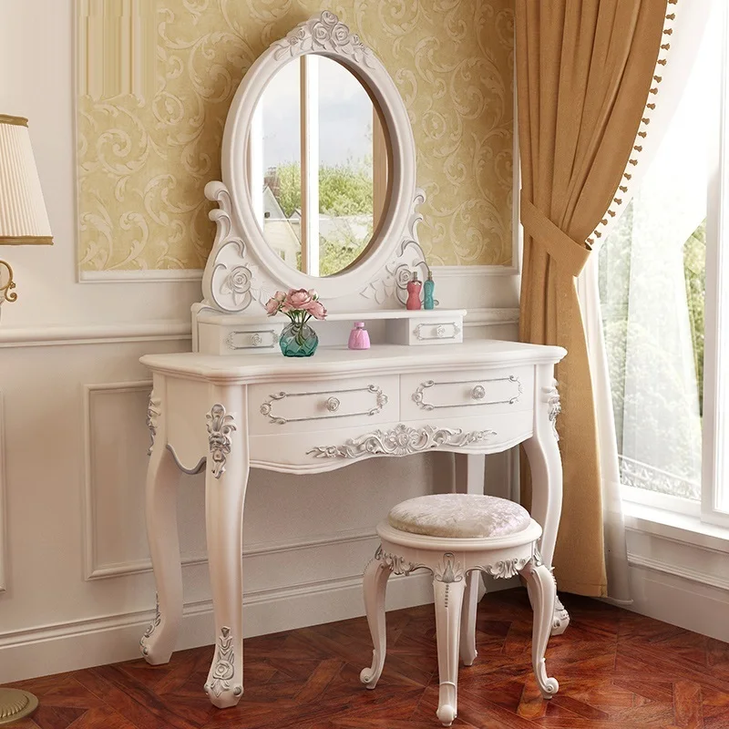 Avec Miroir столик с раковиной и шкафом для Chambre Меса De Maquillaje Dormitorio Aparador стол Спальня мебель кварто туалетный столик - Цвет: Number 12