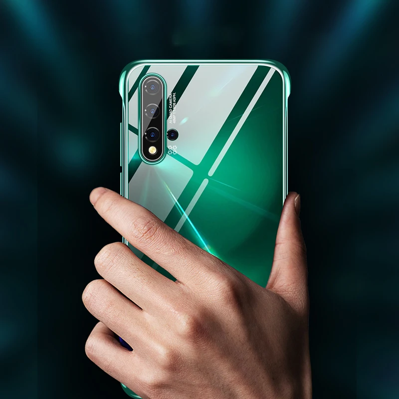 Для huawei P30 lite P20 Pro mate 20 Honor 20 Pro Nova 5 5i Pro защитная задняя панель HD жесткий прозрачный безрамочный жесткий чехол из поликарбоната