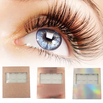 

Luxury Makeup Gift Packaging Container Home Grafting False Eyelashes Box Display Case Catalog Storage Book Sample Shop