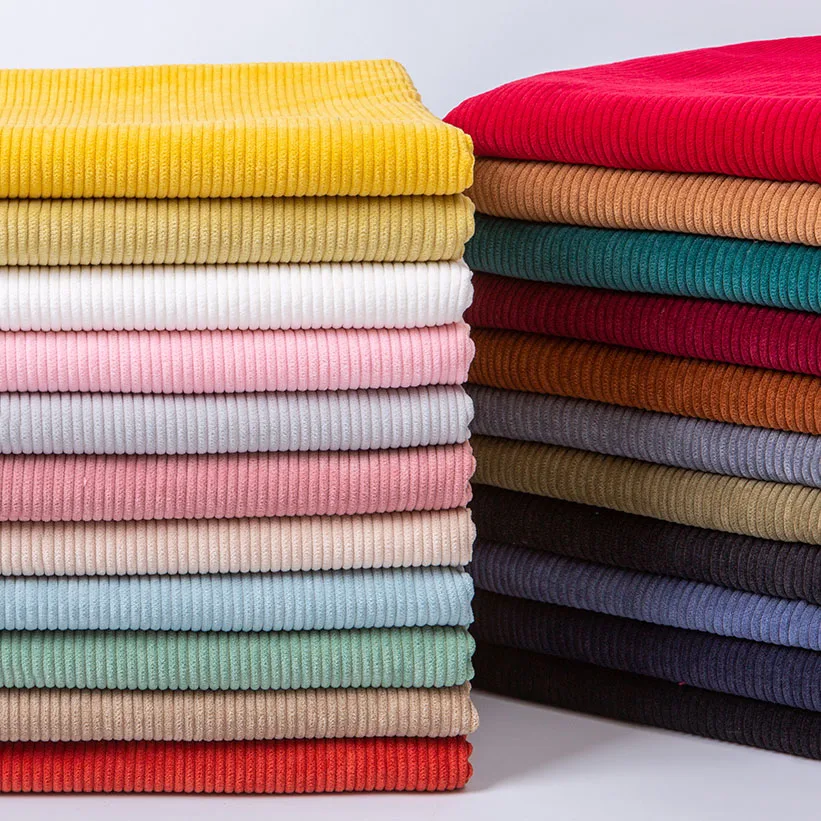 50*150cm Embossed Stripes Velvet Fabric Soft Sewing Fabric For Hair Accessories DIY Sewing