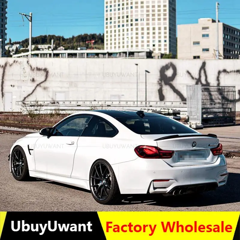 Для BMW F32 4 серии 428i 435i 2 Dr для Coupe 2013-2019 CS Style натуральное углеродное волокно