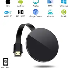 G7 tv Stick 2,4 ГГц WiFi дисплей 1080P HD экран зеркальное отображение ТВ Беспроводной приемник ключа для Google хром Youtube DLNA AirPlay