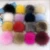 12 СМ DIY Роскошный Меховой Помпон Натуральная Лиса Hairball Hat Ball Pom Pom Ручной Работы Большой Волос Мяч Шляпа С резинкой
