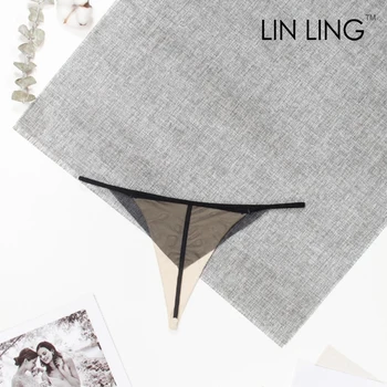 

3 pieces Sexy Thong underwear women Tempting G-string panties Low-rise ultra-thin seamless Lingerie cotton Intimate bikini