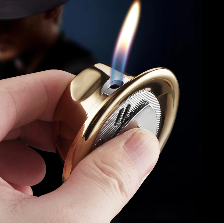 Креативная форма шляпы электронные зажигалки принадлежности для курения/газовая Зажигалка металлическая коробка для сигар прикуриватель гаджеты для мужчин