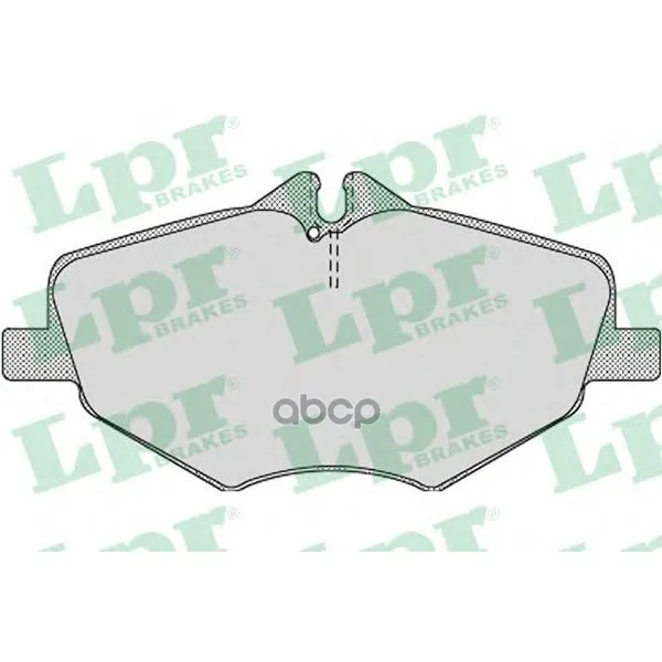 Колодки Тормозные Mercedes W211 02 Передние Lpr 05p1124 Lpr арт. 05P1124
