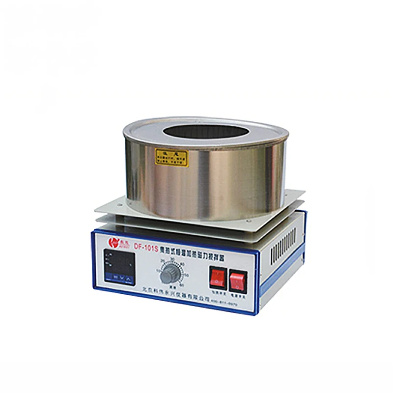 Collector magnetic stirrer,Model DF-101S,Largest mixing capacity 2000ml,Speed range 0-2600r/min,RT +10-400 Celsius