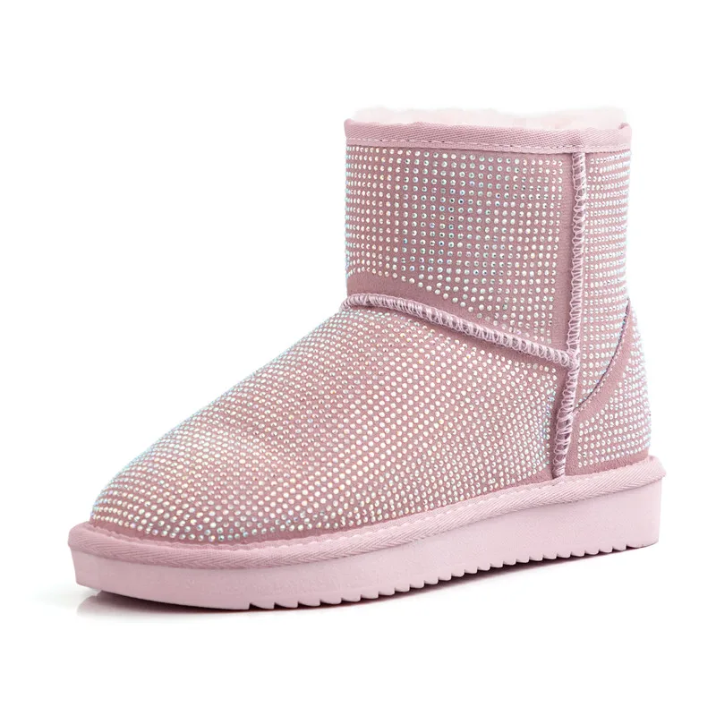 MORAZORA new arrive high quality ankle boots winter keep warm snow boots comfortable flat heel round toe women boots