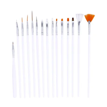 

15-Piece Cake Ice CoCo Decorating Painting Brushes Pen Fondant Sugar Craft Clay DIY Tools Set