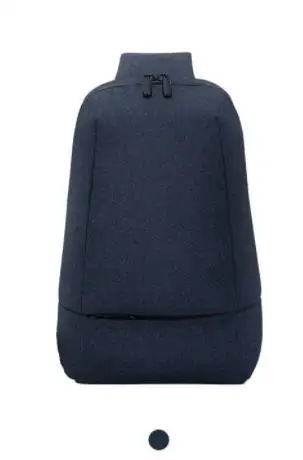 Dark blue Xiaomi 90 точек городской Многофункциональный нагрудный мешок многослойный мешок для хранения сумка мужская и женская игровая сумка рюкзак для путешествий умный - Цвет: Dark blue