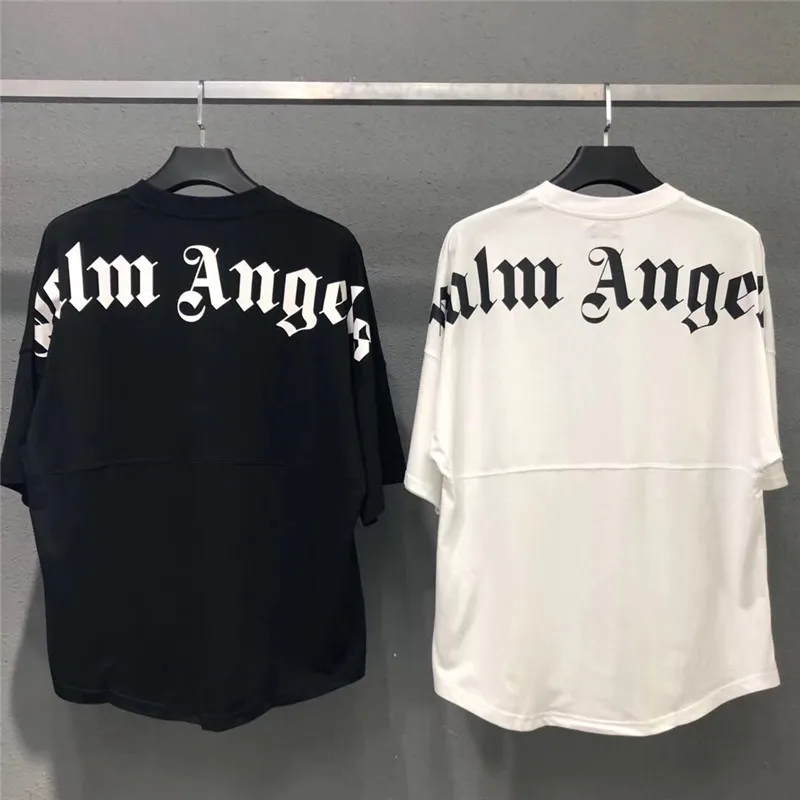 

Palm Angels tshirt Oversize Men Women 1:1 High Quality Palm Angels Tees Letter style Fashion Palm Angels T-shirts