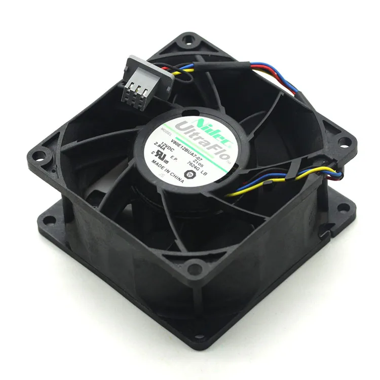 

Вентилятор охлаждения сервера Nidec V80E12BUA7-07, 12 В постоянного тока, a, 80x80x25 мм, 3 провода