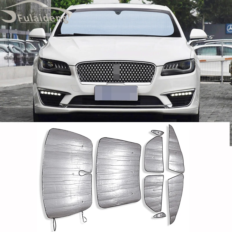 8 шт. для Lincoln MKZ 2017 2019 Автомобильный солнцезащитный козырек складной
