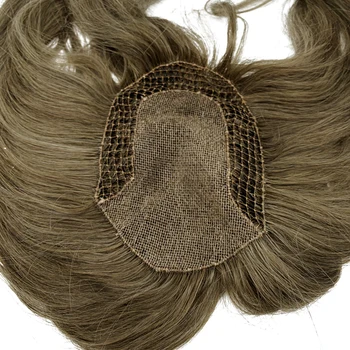 

custom made fish net women tupee natural human hair