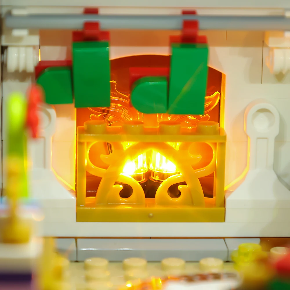 LED-Licht-Kit für Ideen allein zu Hause Weihnachten Kinder geschenk pädagogische Sammlerstück DIY Spielzeug ohne Baustein – Detail 17