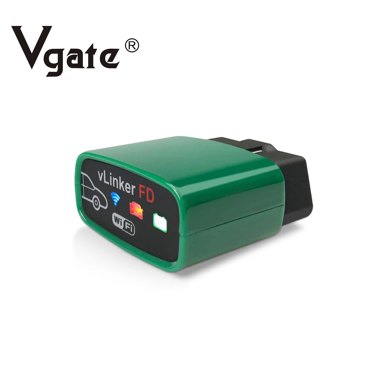Диагностический инструмент Vgate elm327 vLinker FD OBD2 WiFi, считыватель диагностических кодов для iOS, Android и Windows