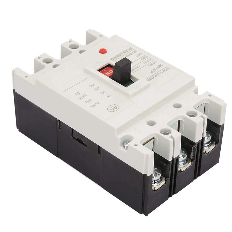 

3P+N Leakage Protection Circuit Breaker BEM1-125L/3300 800V 80A Air Switch Circuit Breaker with Plastic Case