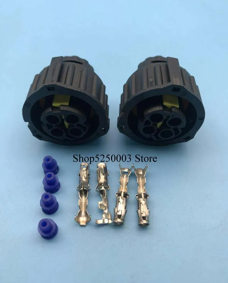 10pcs Автомобильный кислородный датчик pbt gf30 штекер 4 Pin Авто женский водонепроницаемый авто проводка автомобильный разъем 1-1813099-1 967325-1 1-1813099-2 - Название цвета: 10pcs