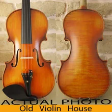 Профессиональный ручной работы, J.B Collion-Mezin копия французского с этикеткой, античный лак, Бесплатный чехол для скрипки, лук и канифоль, № 2804