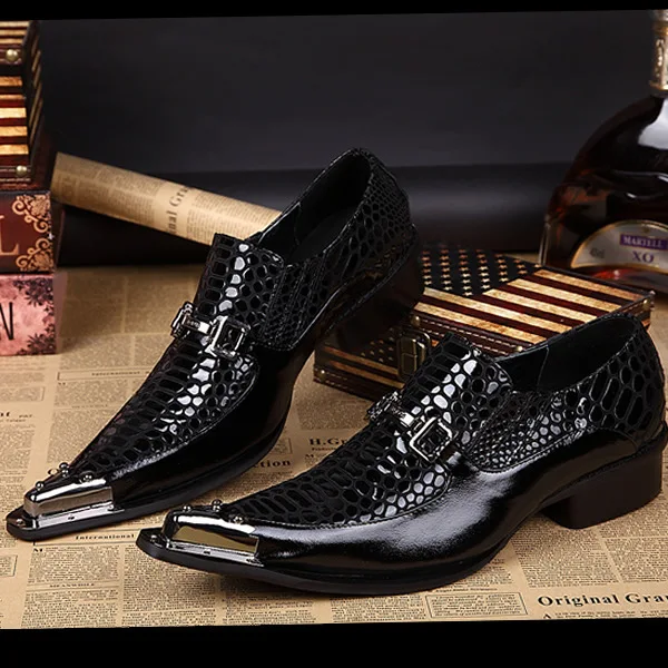 

2019 Sapato Social High Quality Men's Popular Personality Pointed Leather Shoes Freeshipping Discount Hot Sale Birthday Gifts