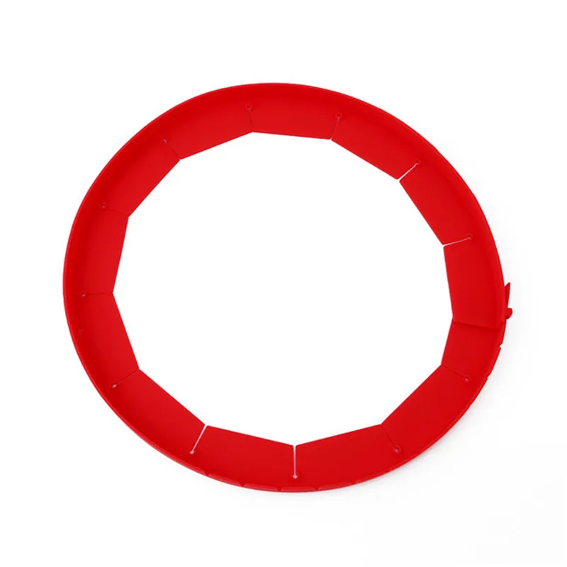 red Силиконовая форма для пирогов силиконовый пиццы круг DIY пирога Регулируемый чайник силиконовые изготовление пирога Инструменты для выпечки - Цвет: red