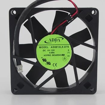

Free shipping for ADDA AD0812LX-D70 DC 12V 0.09A 2-wire 80x80x15mm Server Square Fan