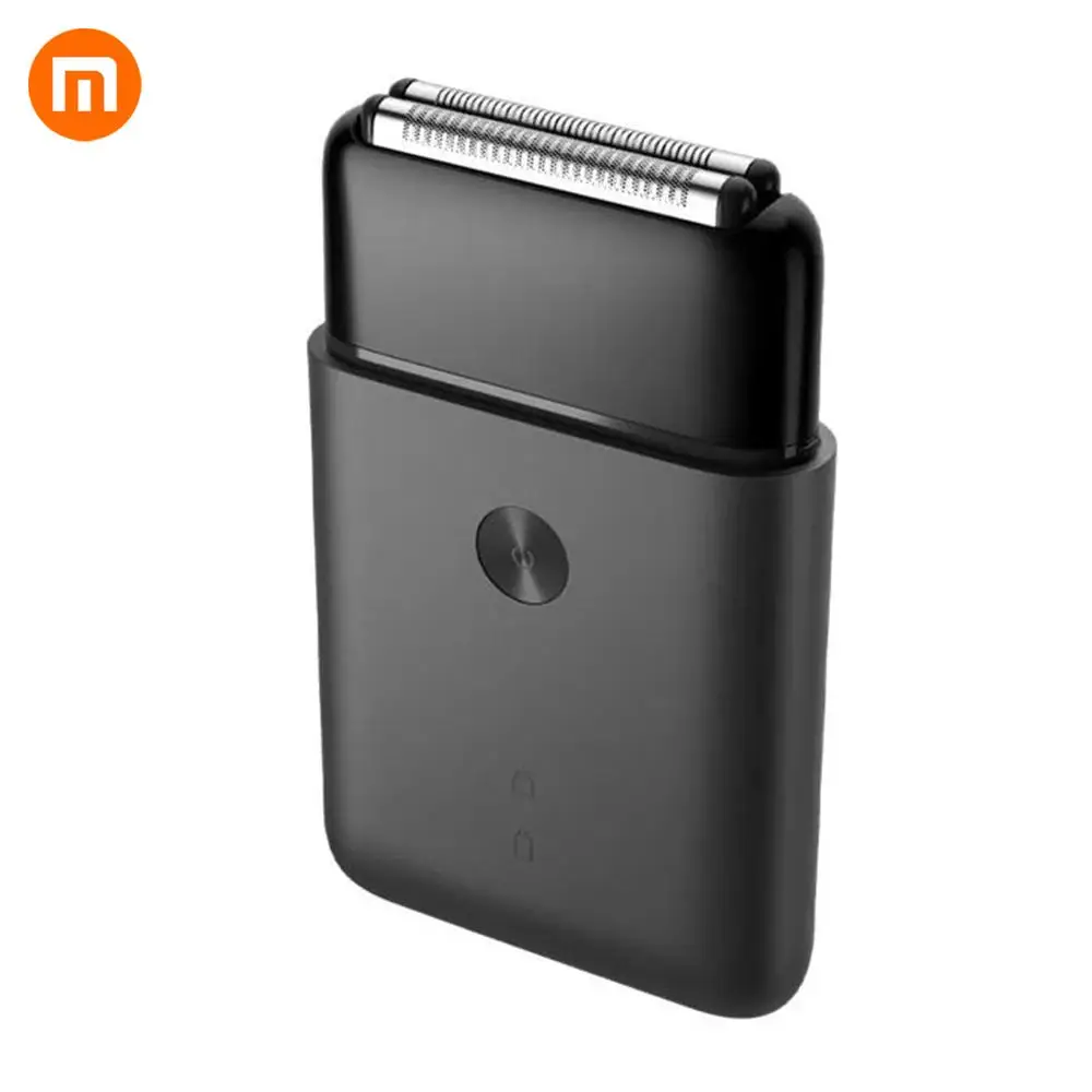 Новейшая Xiaomi Mijia Водонепроницаемая портативная минибритва с двойным лезвием, электрическая бритва с ультра низким уровнем шума, портотивная Зарядка для бритвы