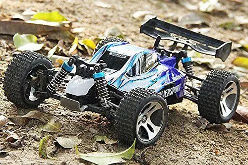 Ни один Wltoys A959 Vortex 1/18 2,4G 4WD электрический RC автомобиль внедорожник независимая подвеска Багги RTR-синий