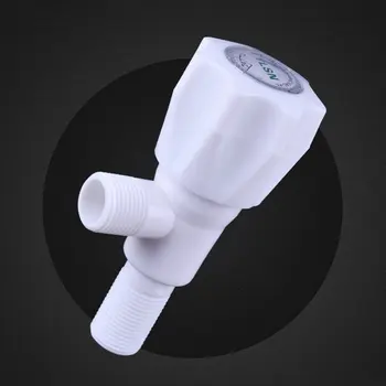

2Pcs PP Plastic Angle Valve Home Modern Simplicity Heater Cold And Hot Water General Purpose Ceramic Sheet Core Water Stop Valve