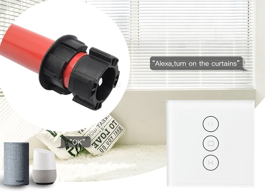 wifi switch blinds curtain