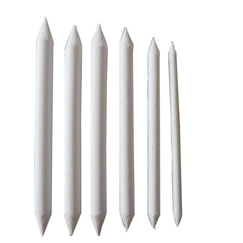 3/6Pcs Double Head Durable Blending Stumps Art Sketch White Drawing Tools  Smudge Paper Pencil School Stationery Supplies - AliExpress