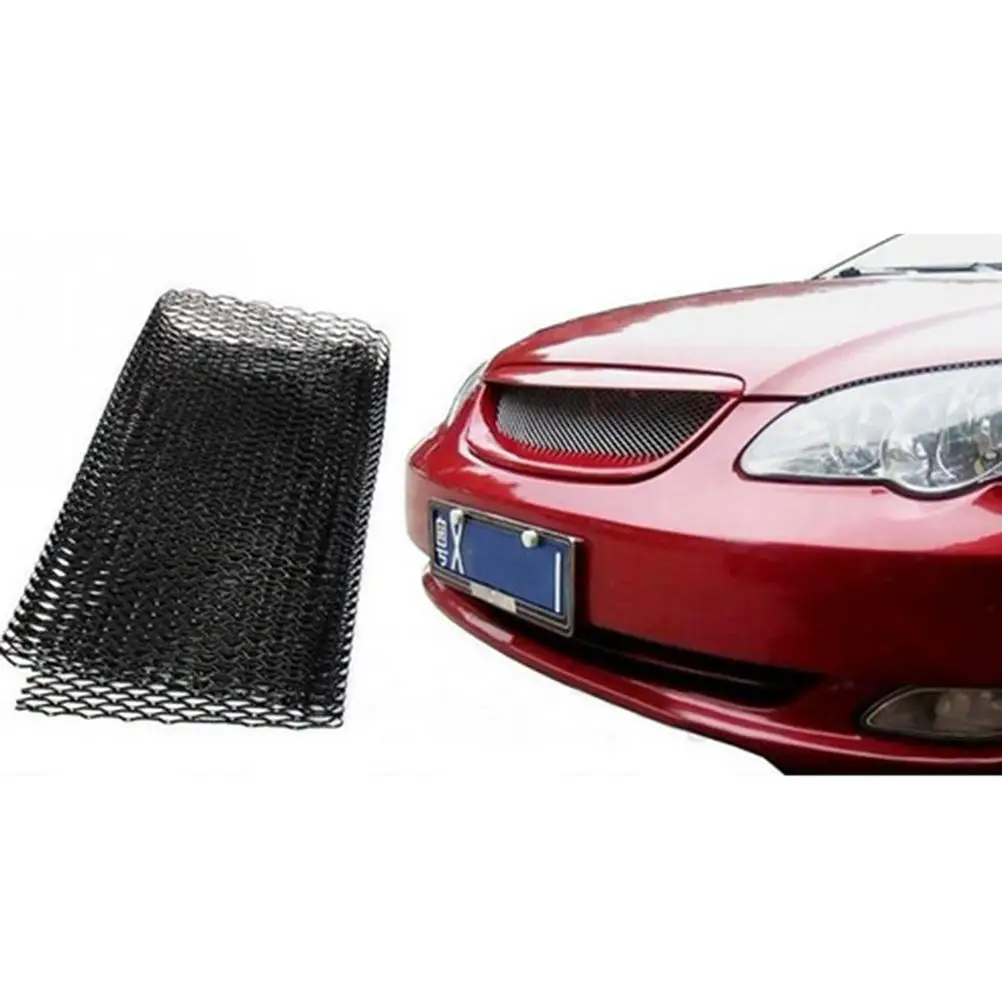 

Universal 10*20MM Car Grill Mesh Aluminum Alloy Mesh with Rhombic Hole Car Front Bumper Grille Multifunctional Shape Grids